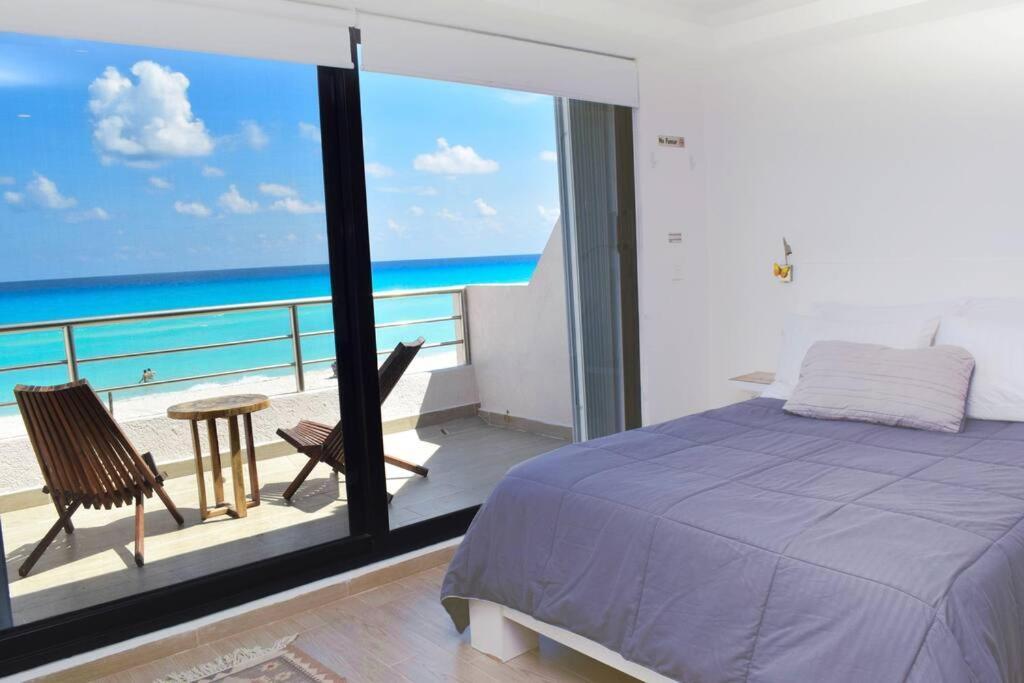 Ocean Front Villa Marlin, Best Location In Hotel Zone #109 Cancun Dış mekan fotoğraf