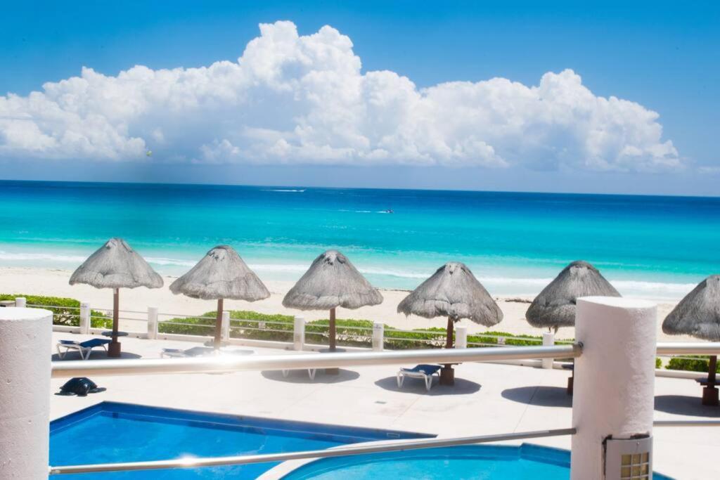 Ocean Front Villa Marlin, Best Location In Hotel Zone #109 Cancun Dış mekan fotoğraf