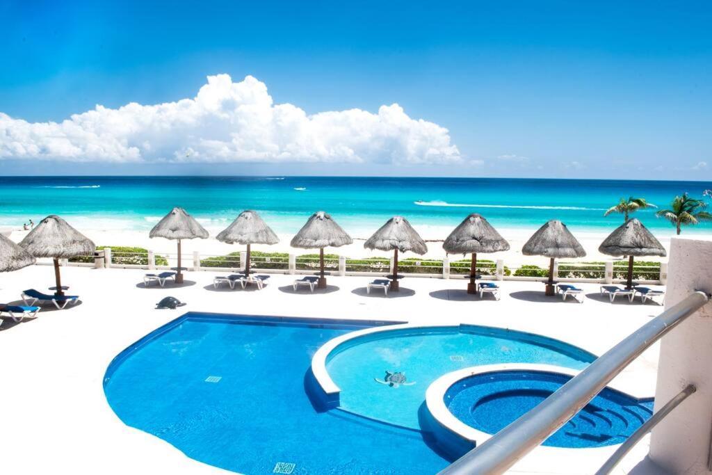 Ocean Front Villa Marlin, Best Location In Hotel Zone #109 Cancun Dış mekan fotoğraf