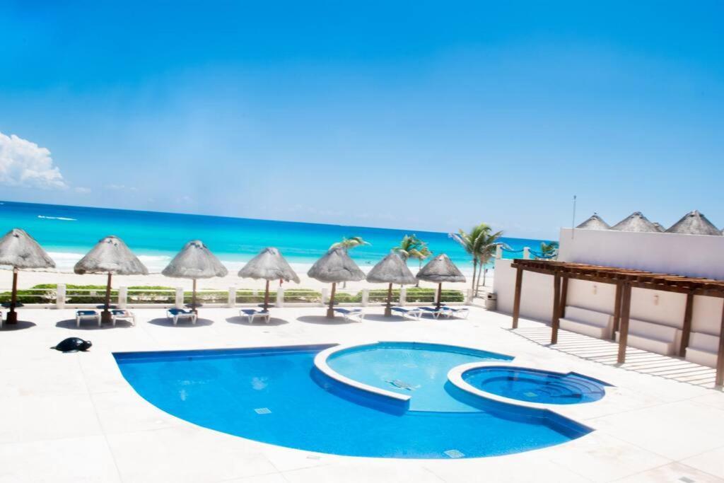 Ocean Front Villa Marlin, Best Location In Hotel Zone #109 Cancun Dış mekan fotoğraf
