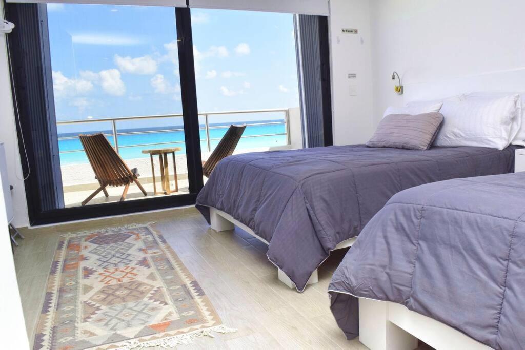 Ocean Front Villa Marlin, Best Location In Hotel Zone #109 Cancun Dış mekan fotoğraf